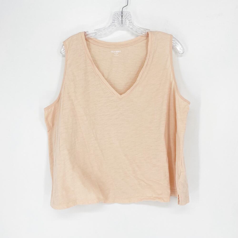 Old Navy Everywear Pink Tank Top Size 2X